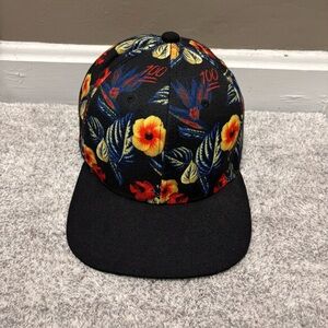 Carbon Elements Baseball Cap Hat Strapback Geometric Floral Hawaiian Skate Y2K